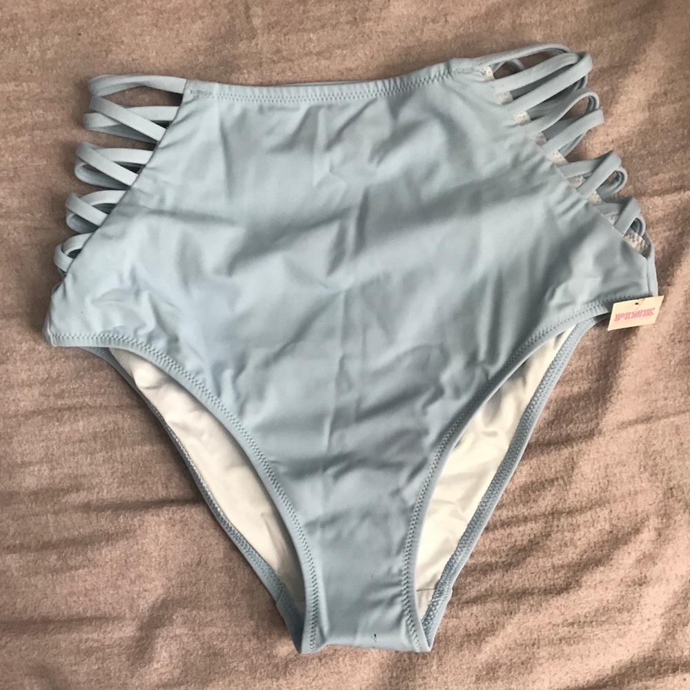 NWT VS Pink High Waisted Swimsuit Bottoms